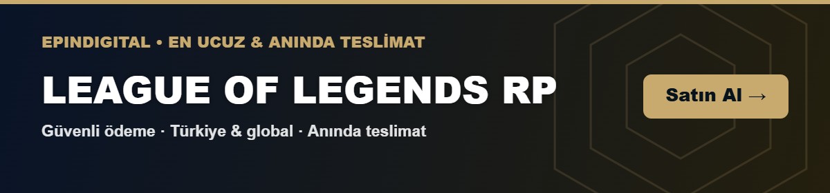 LEAGUE OF LEGENDS RP - Epindigital'de Satın Al