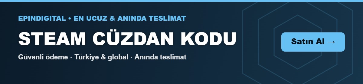 STEAM CÜZDAN KODU - Epindigital'de Satın Al